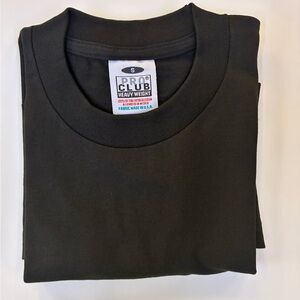 Pro Club Men's Black Heavyweight Tee